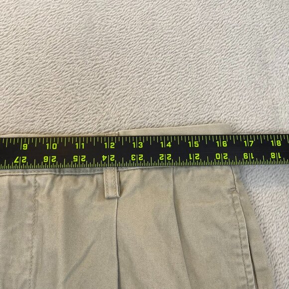 Nautica Men's Shorts 32W The Danforth 100% Cotton Khaki Casual - Picture 6 of 13